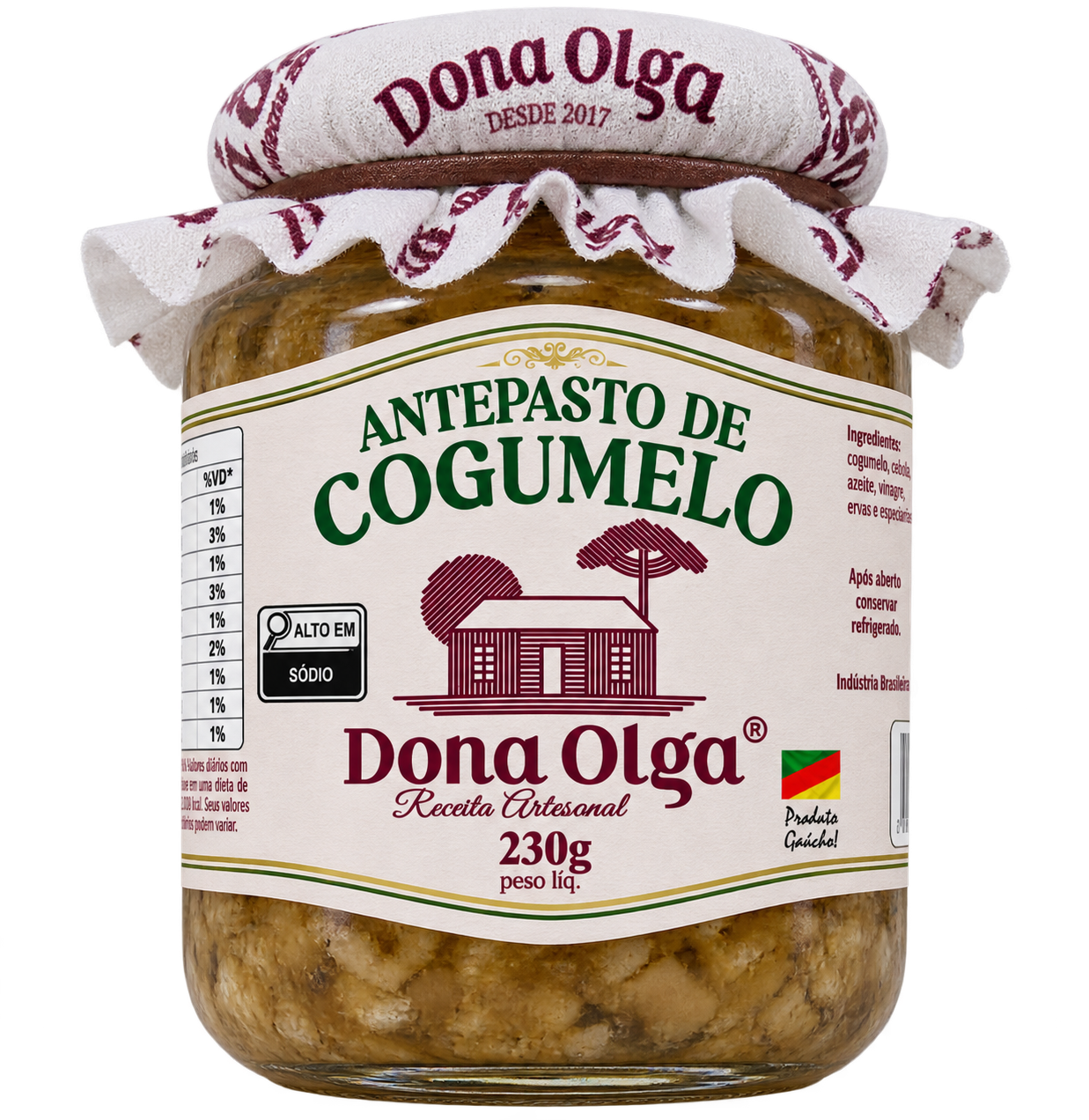 Antepasto de cogumelo